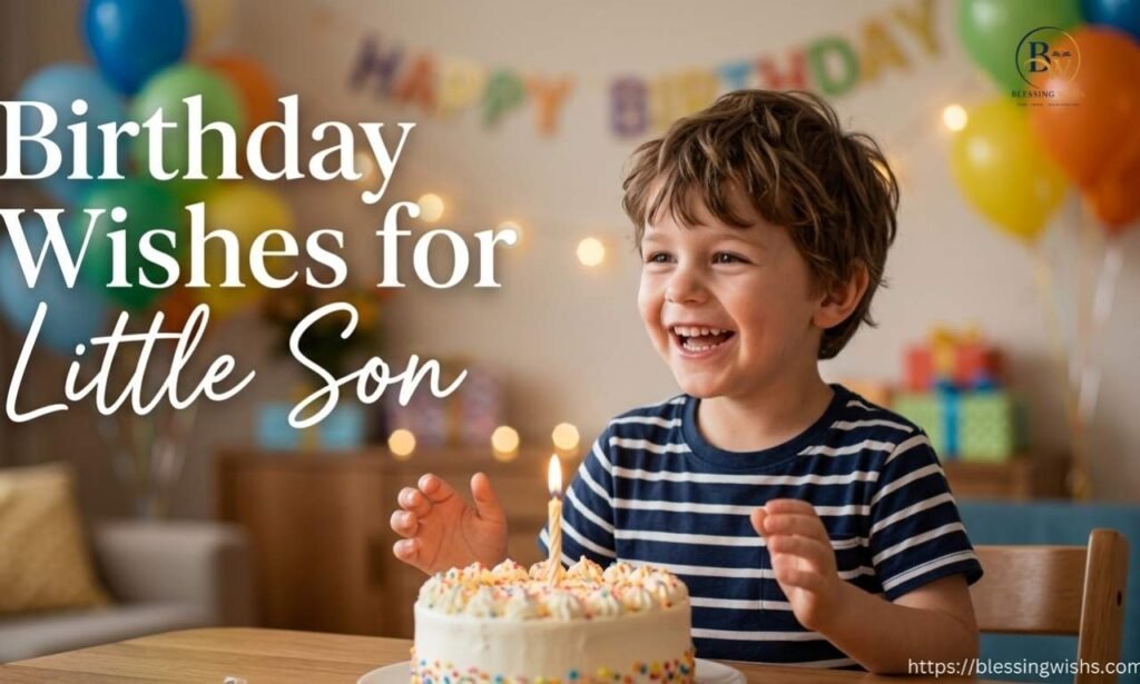 Birthday Wishes for Little Son: Heartwarming Joyful Messages