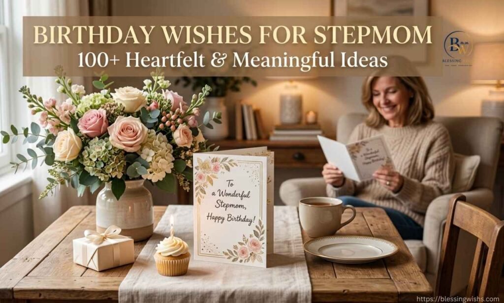 Birthday Wishes for Stepmom:100+Heartfelt & Meaningful
