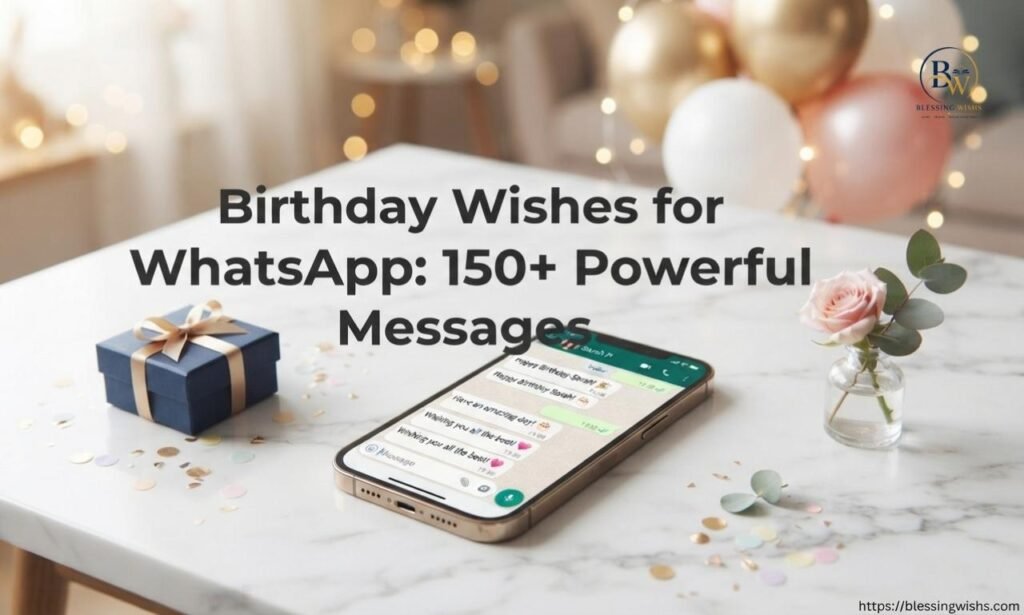 Birthday Wishes for WhatsApp: 150+ Powerful Messages