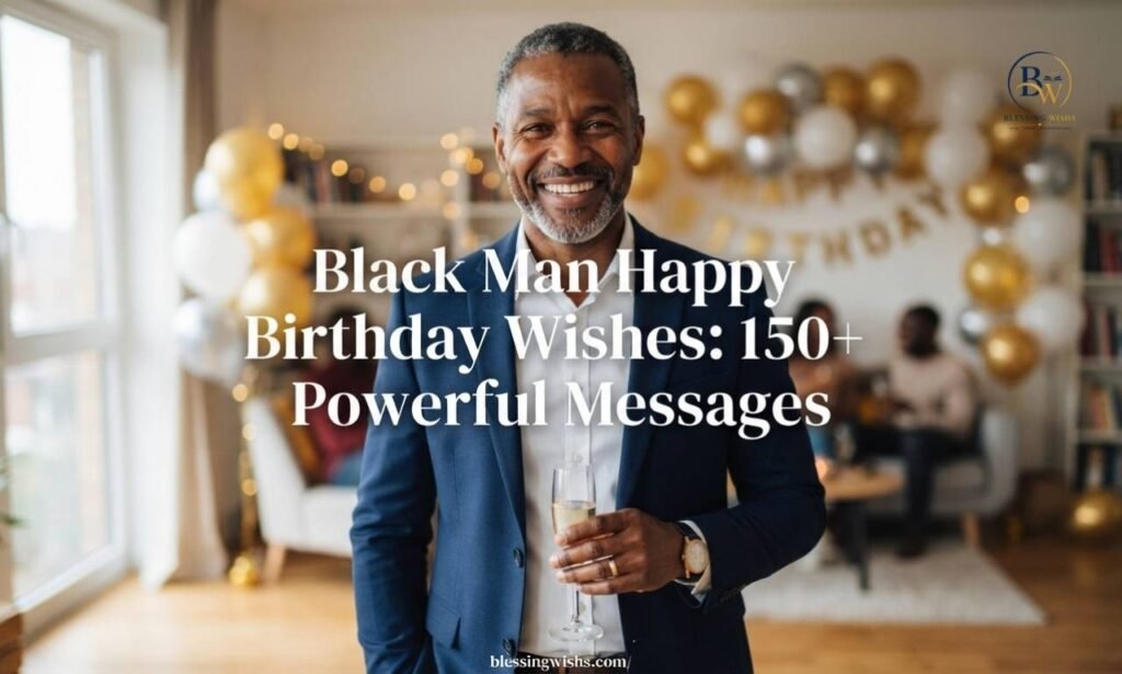 Black Man Happy Birthday Wishes: 150+ Powerful Messages