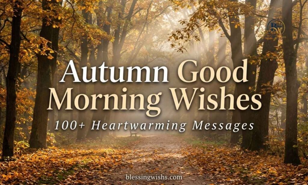 Autumn Good Morning Wishes: 100+ Heartwarming Messages