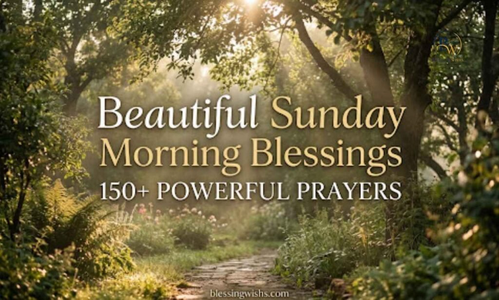 Beautiful Sunday Morning Blessings: 150+ Powerful Prayers