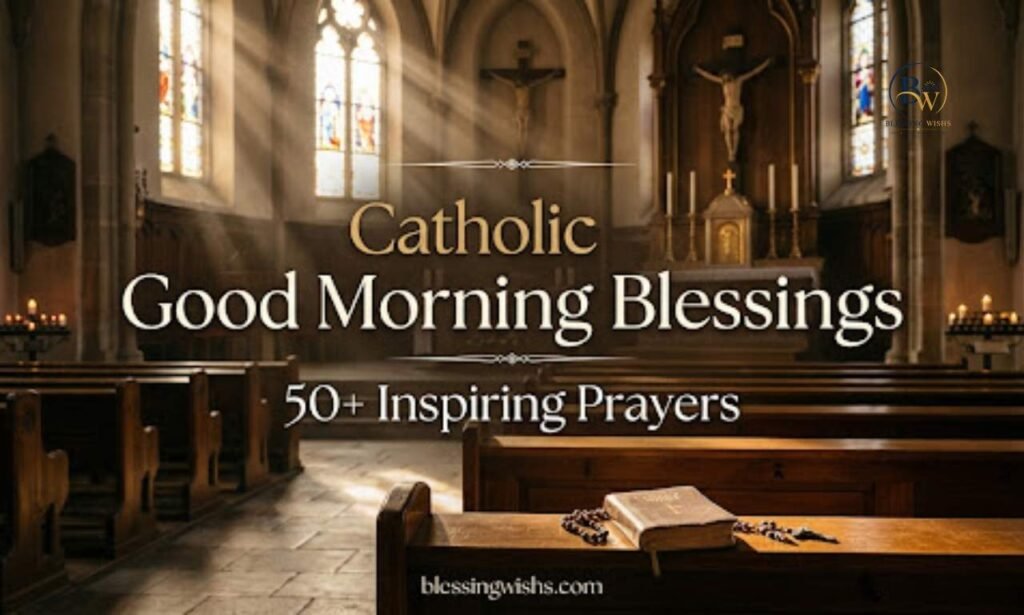 Catholic Good Morning Blessings: 50+ Inspiring Prayers