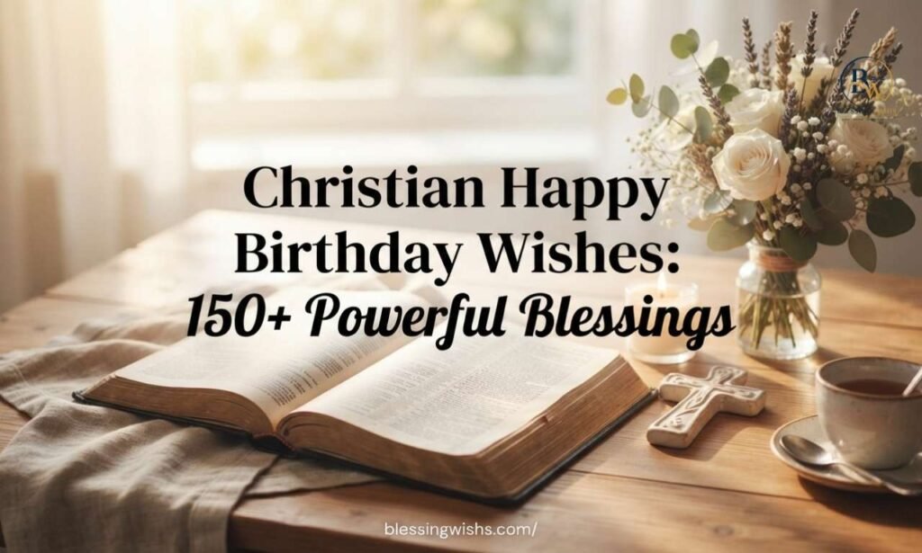 Christian Happy Birthday Wishes: 150+ Powerful Blessings