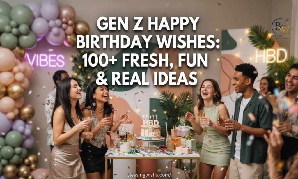 Gen Z Happy Birthday Wishes: 100+ Fresh, Fun & Real Ideas