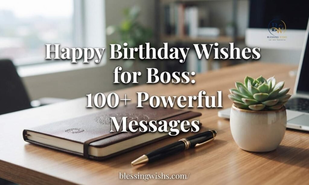Happy Birthday Wishes for Boss: 100+ Powerful Messages