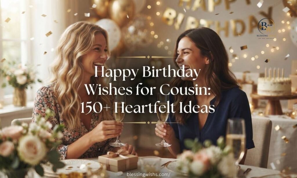 Happy Birthday Wishes for Cousin: 150+ Heartfelt Ideas