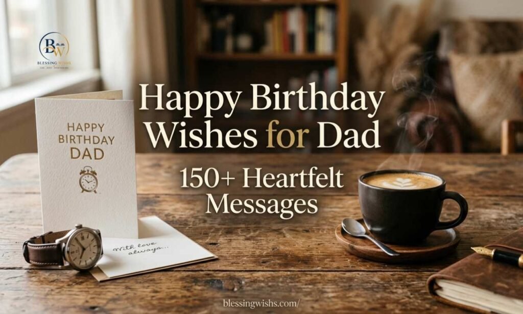Happy Birthday Wishes for Dad: 150+ Heartfelt Messages