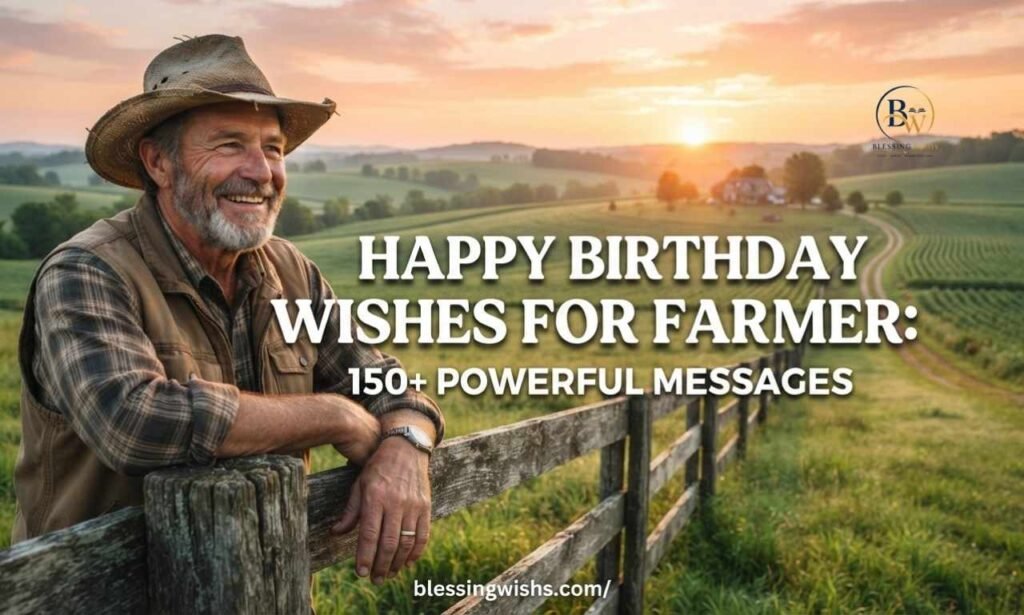 Happy Birthday Wishes for Farmer: 150+ Powerful Messages