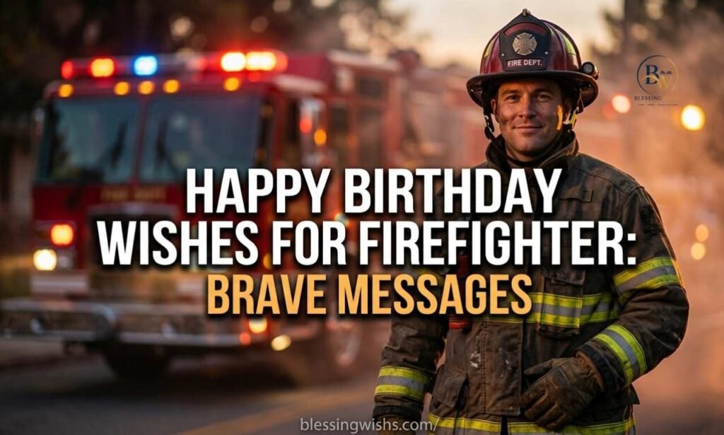 Happy Birthday Wishes for Firefighter: 100+ Brave Messages