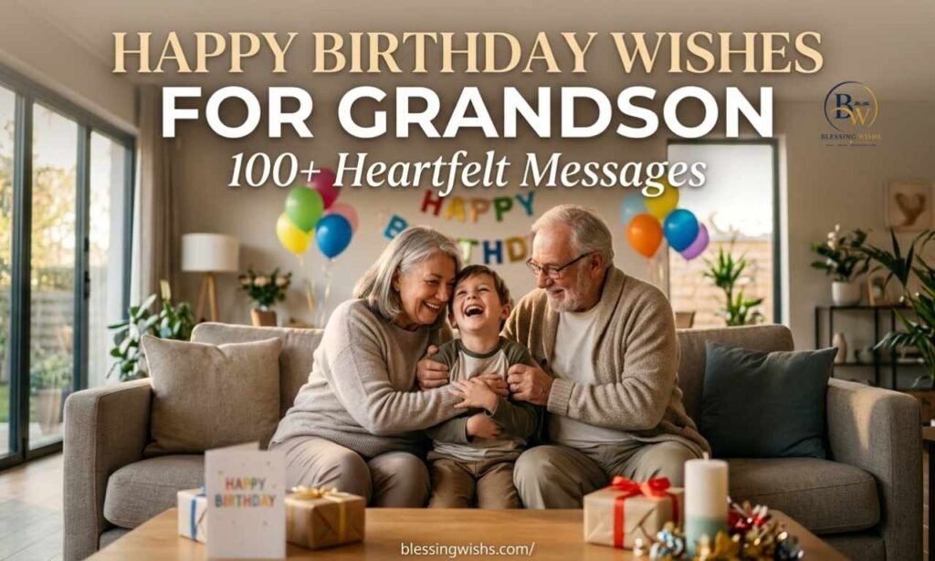 Happy Birthday Wishes for Grandson: 100 Heartfelt Messages