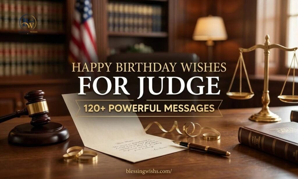Happy Birthday Wishes for Judge: 120 Powerful Messages