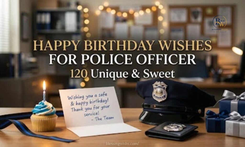Happy Birthday Wishes for Police Officer: 120 Unique & Sweet