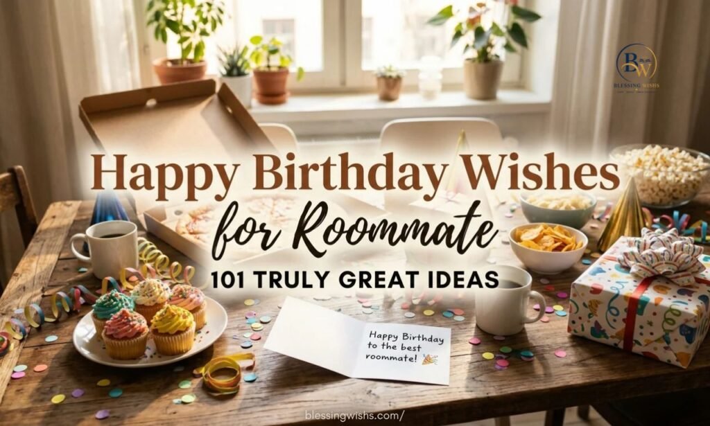 Happy Birthday Wishes for Roommate: 101 Truly Great Ideas