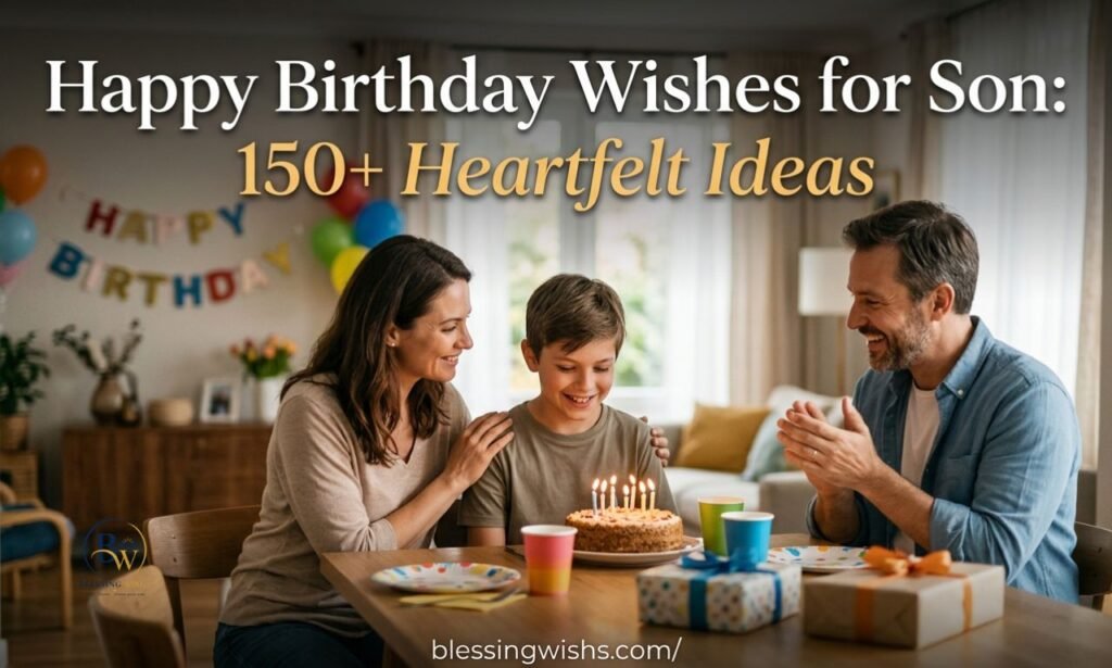 Happy Birthday Wishes for Son: 150+ Heartfelt Ideas