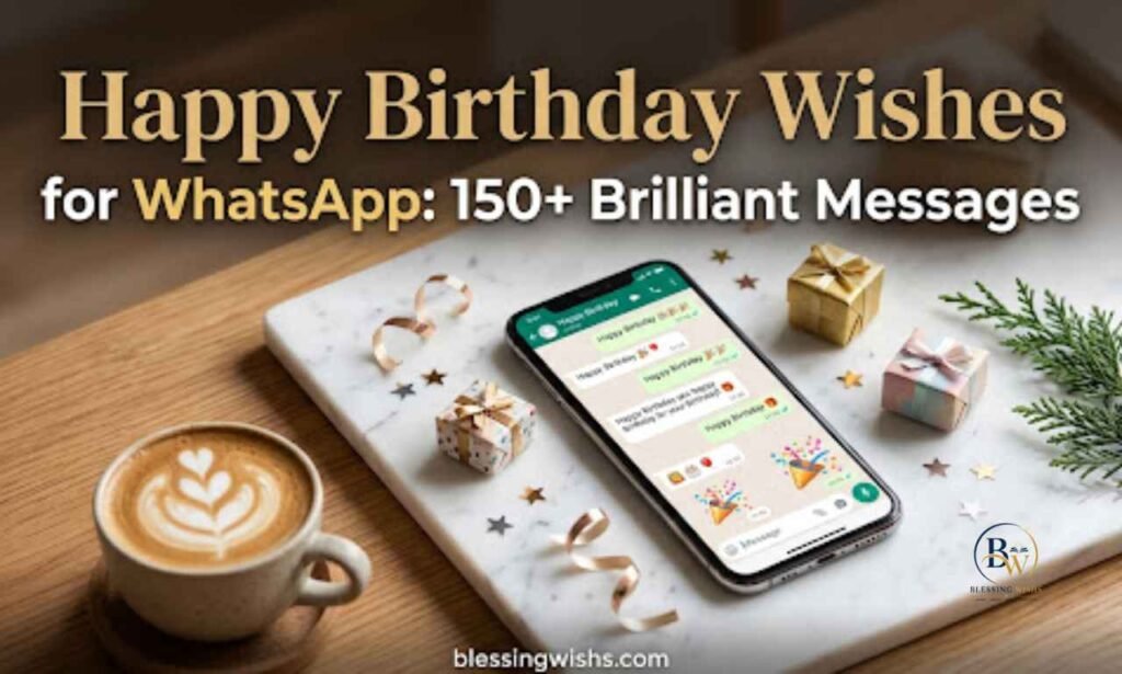 Happy Birthday Wishes for WhatsApp: 150+ Brilliant Messages