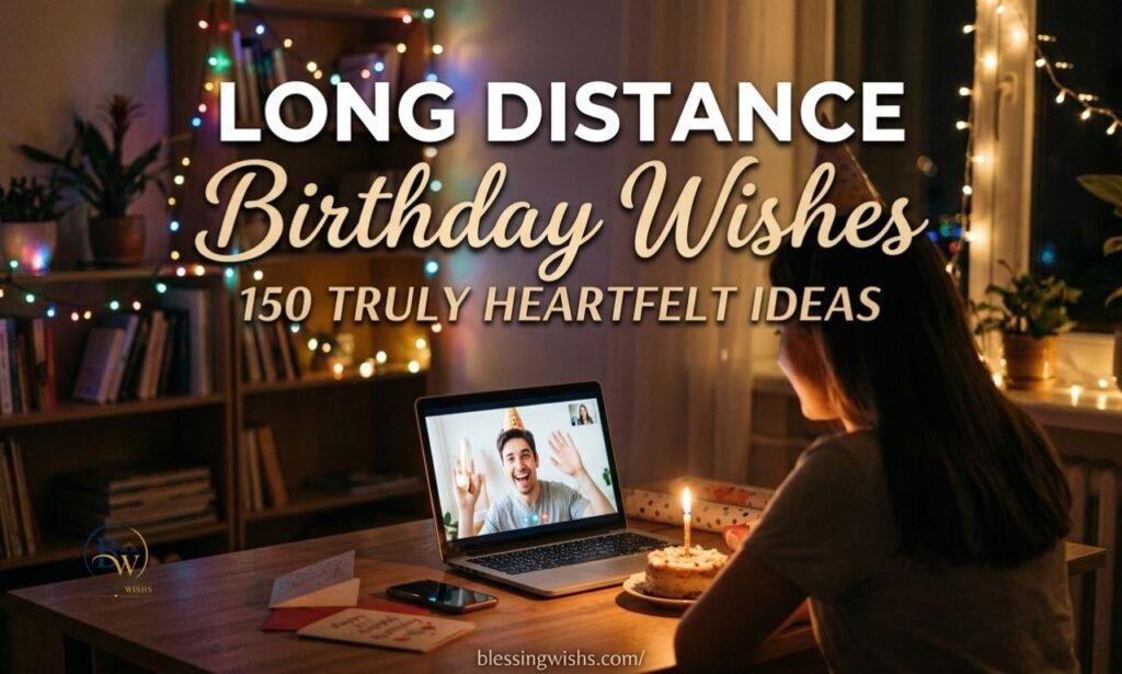 Long Distance Birthday Wishes: 150 Truly Heartfelt Ideas