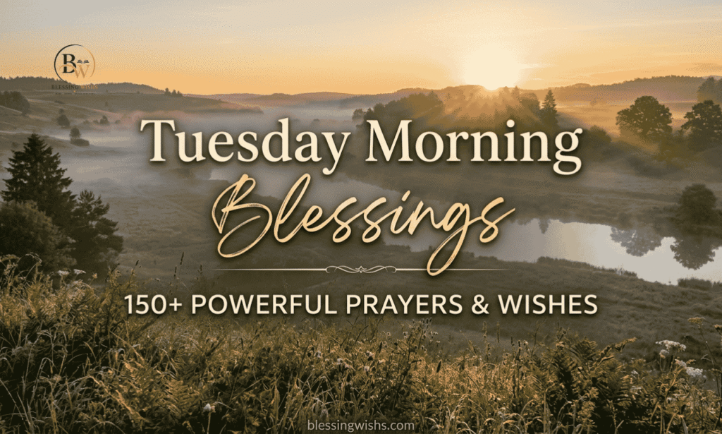 Tuesday Morning Blessings: 150+ Powerful Prayers & Wishes