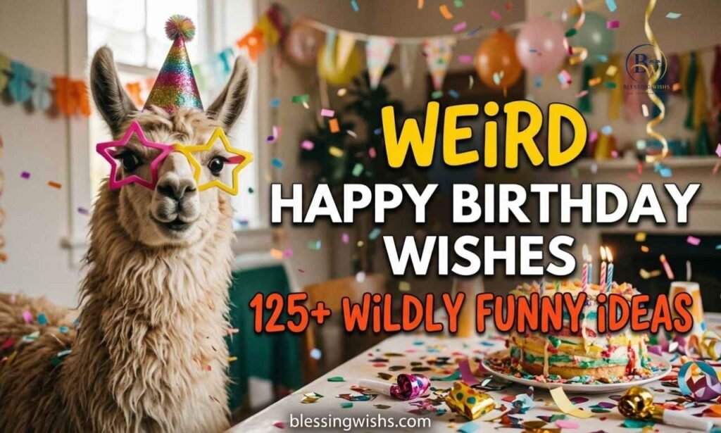Weird Happy Birthday Wishes: 125+ Wildly Funny Ideas