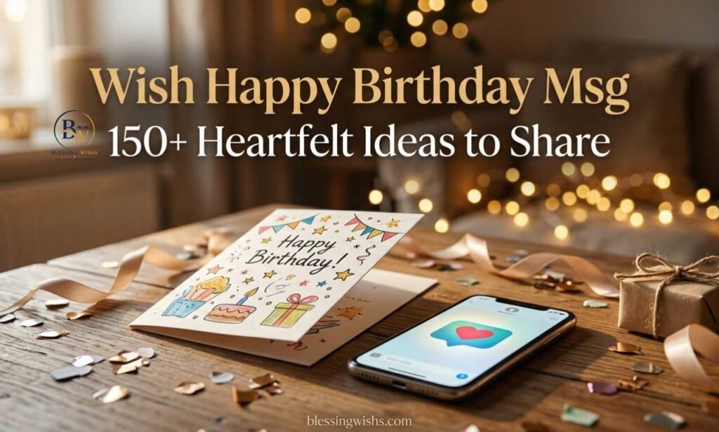 Wish Happy Birthday Msg: 150+ Heartfelt Ideas to Share